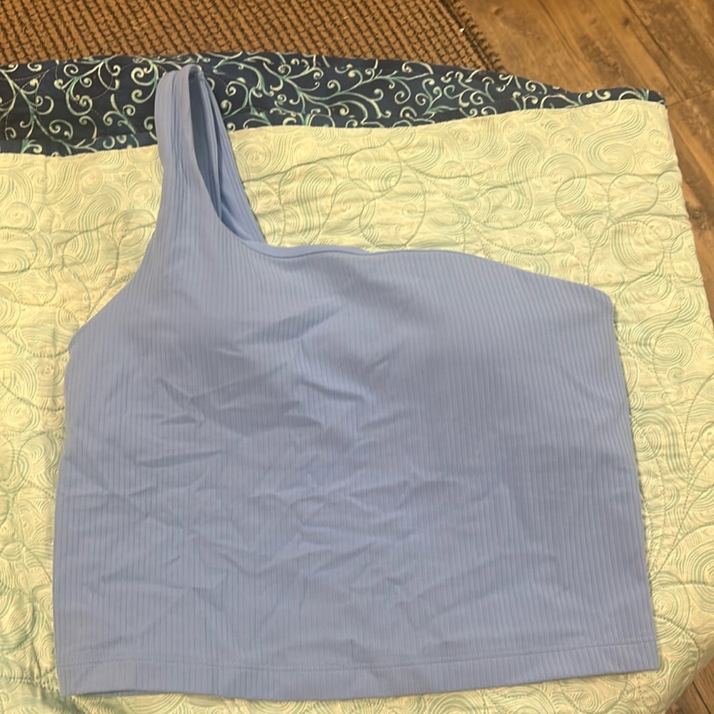 Asymmetrical tank top
